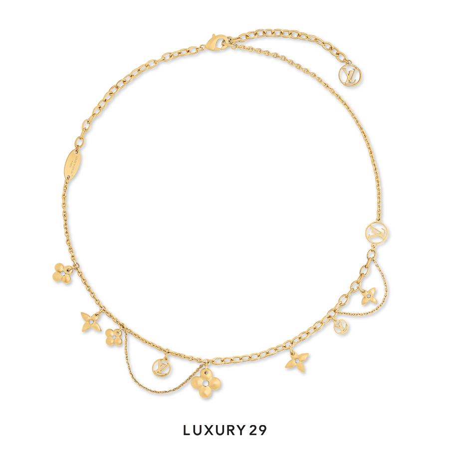 Louis Vuitton LV Icon Blooming Supple Necklace LOUIS VUITTON Luxury29