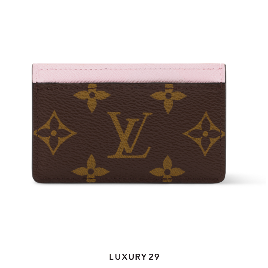 Louis Vuitton LV Card Holder Monogram Snowy Pearl/Blue Frost LOUIS VUITTON Luxury29