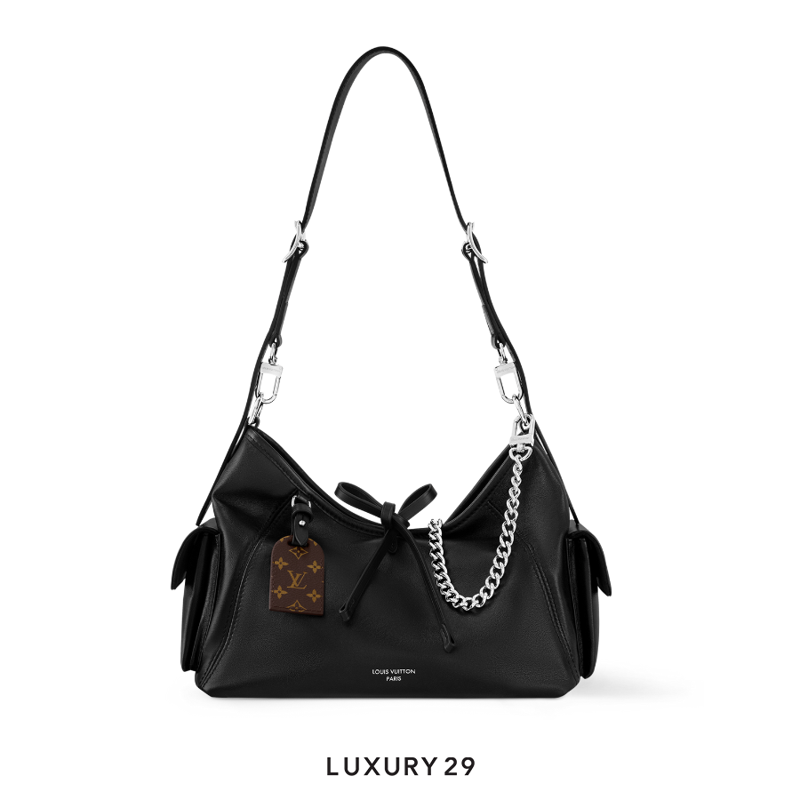 Louis Vuitton LV CarryAll Cargo Vibe PM Bag Black LOUIS VUITTON Luxury29