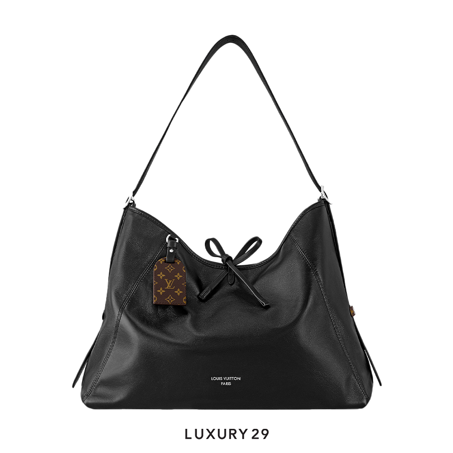 Louis Vuitton LV CarryAll Dark MM Bag Black