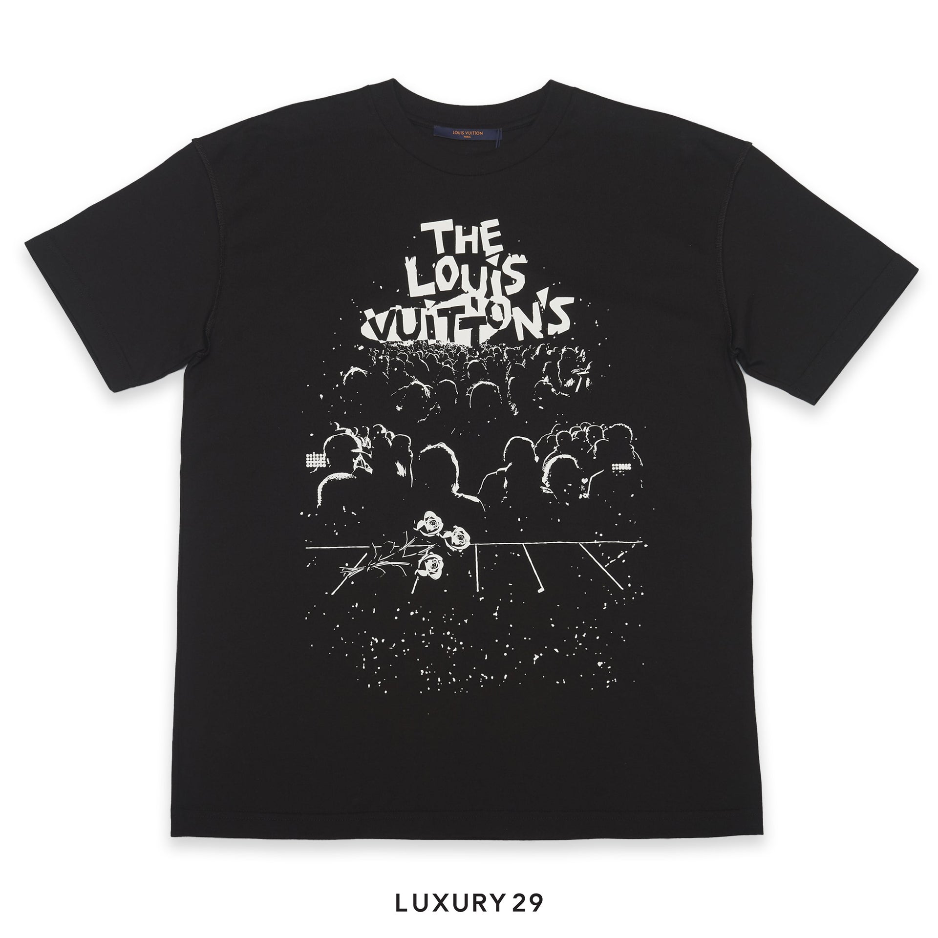 Louis Vuitton LV Concert Print T-Shirt Black