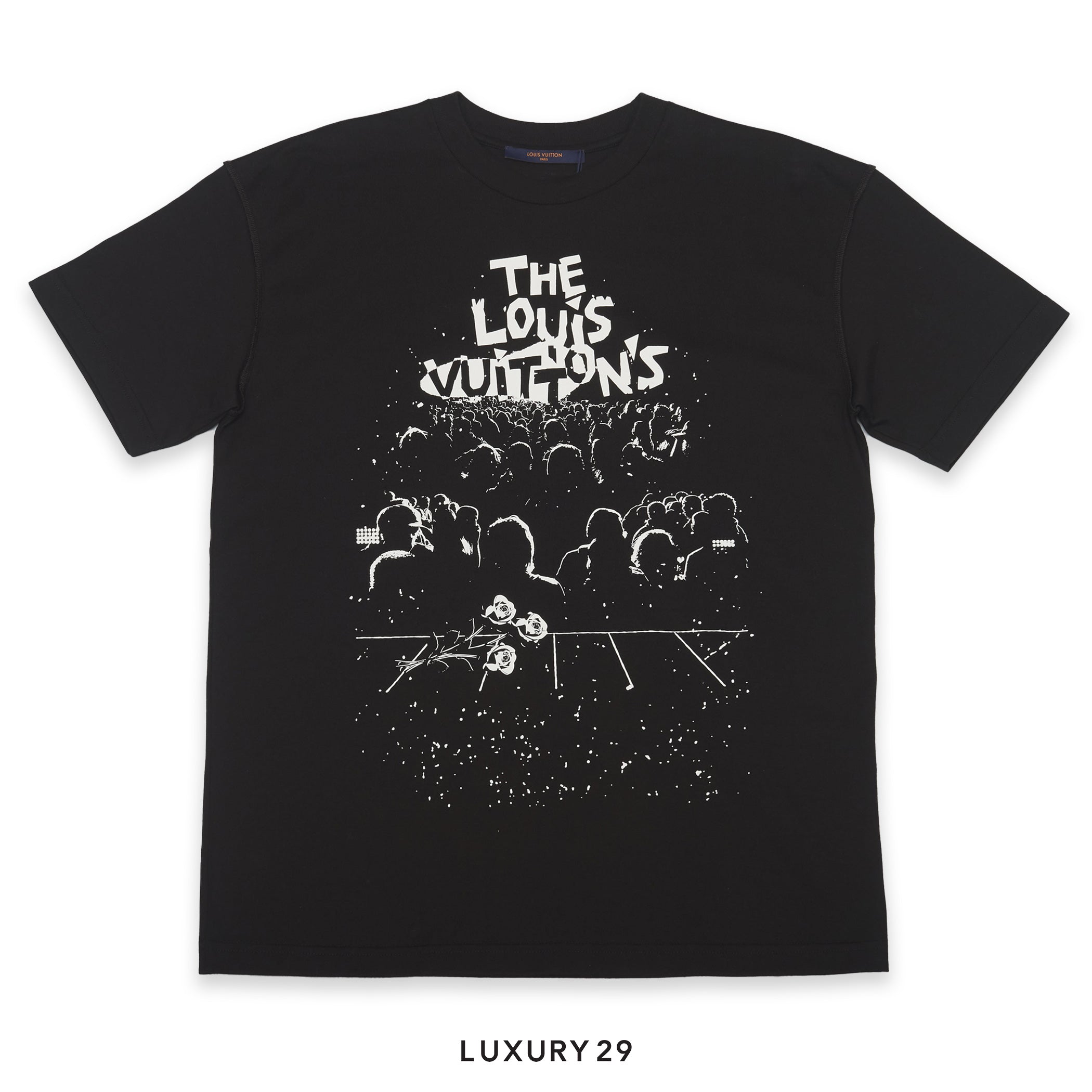 Louis Vuitton LV Concert Print T-Shirt Black