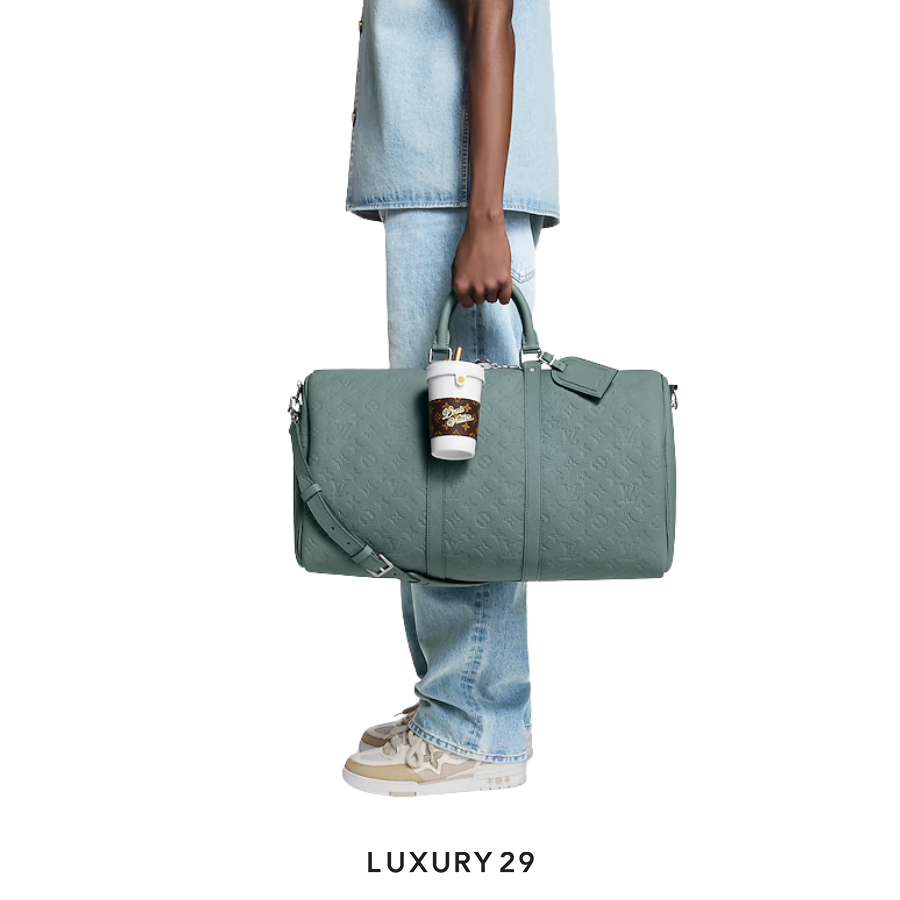 Louis Vuitton LV Cup Bag Charm White LOUIS VUITTON Luxury29