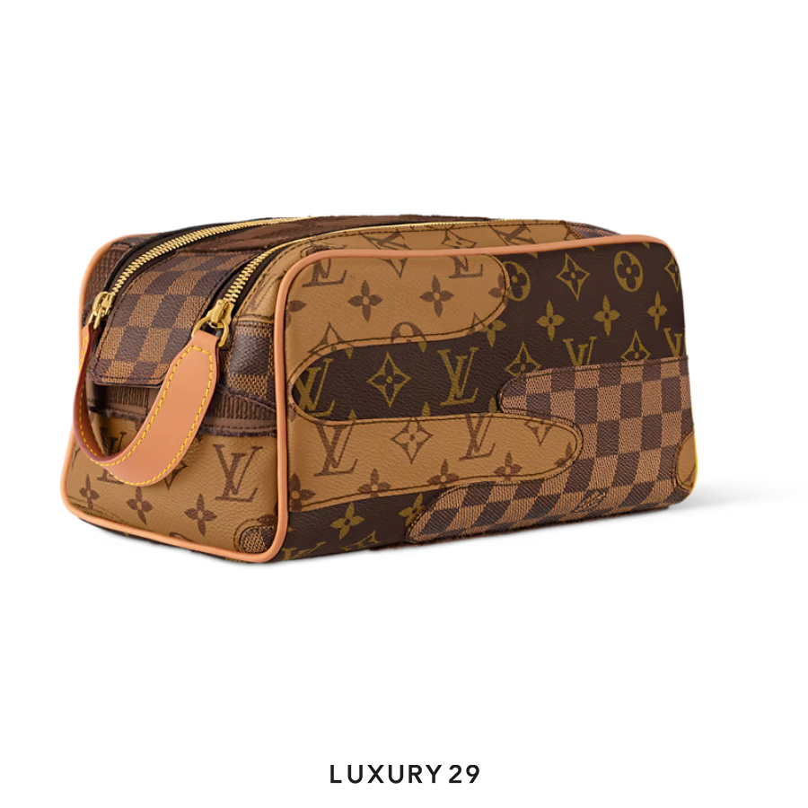 Louis Vuitton LV DOPP KIT bag Brown LOUIS VUITTON