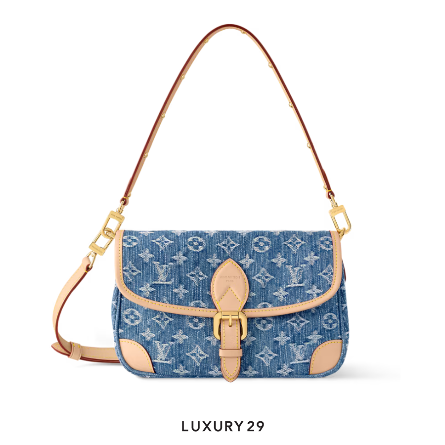 Louis Vuitton LV Diane Bag Blue LOUIS VUITTON