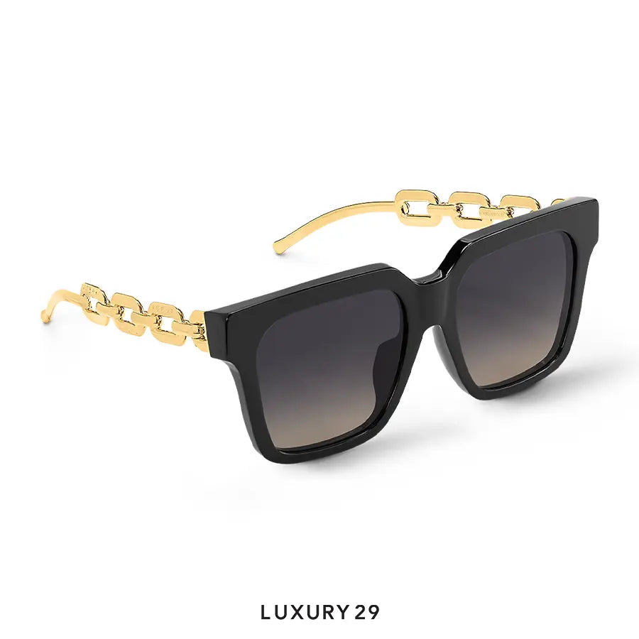 Louis Vuitton LV Edge NV SQ. Black W LOUIS VUITTON