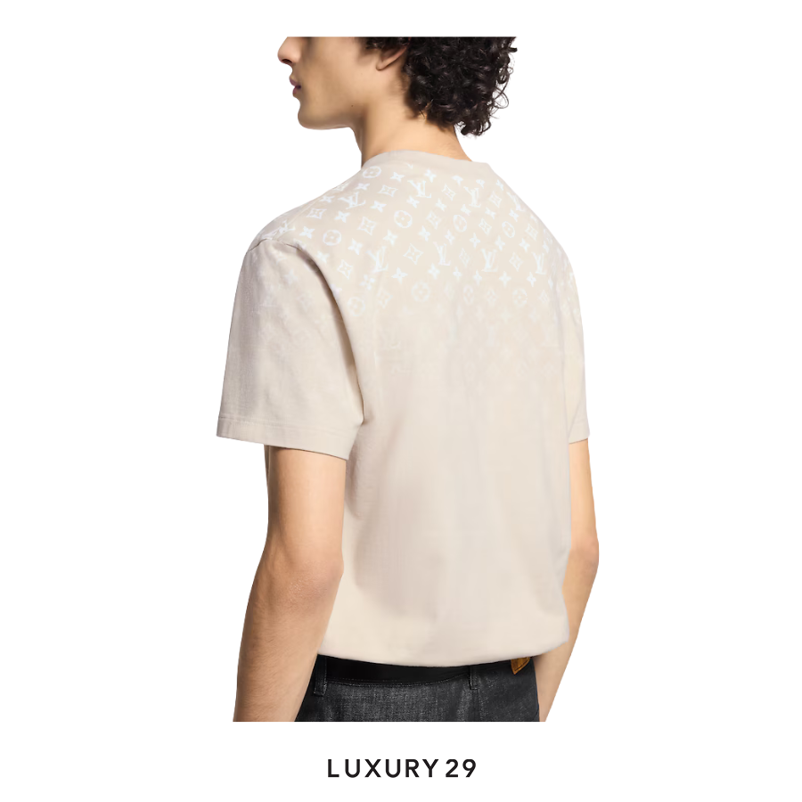 Louis Vuitton LV Gradient Cotton T-Shirt Light Beige LOUIS VUITTON