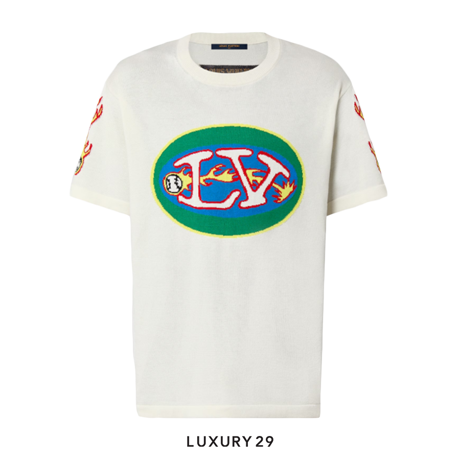 Louis Vuitton LV Graphic Short-Sleeved Crewneck