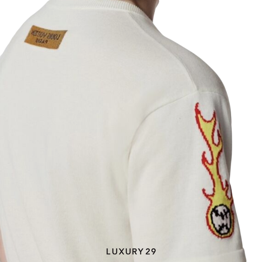 Louis Vuitton LV Graphic Short-Sleeved Crewneck LOUIS VUITTON