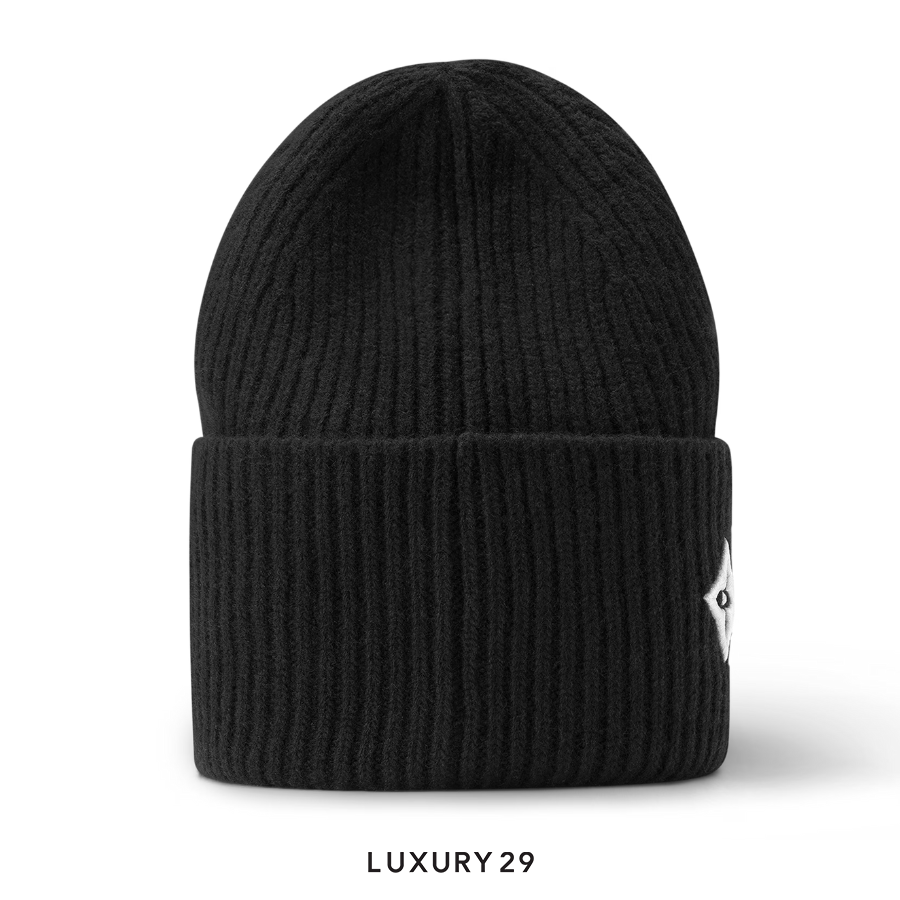 Louis Vuitton LV Headline Beanie Black LOUIS VUITTON Luxury29