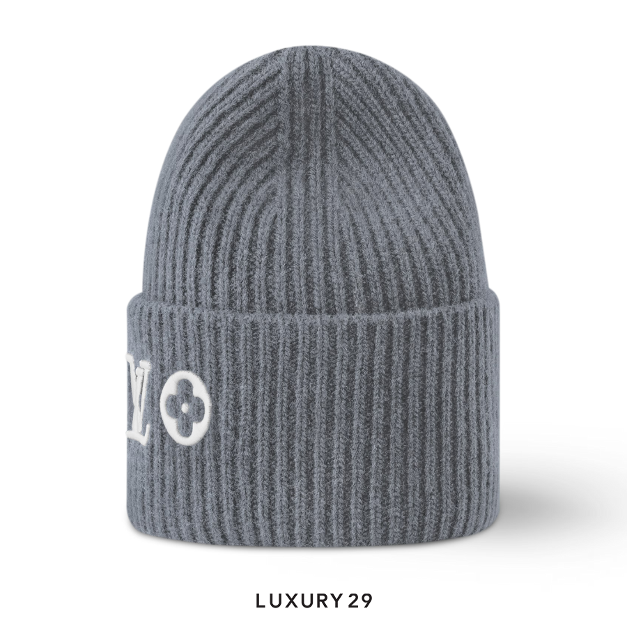 Louis Vuitton LV Headline Beanie Gris LOUIS VUITTON Luxury29