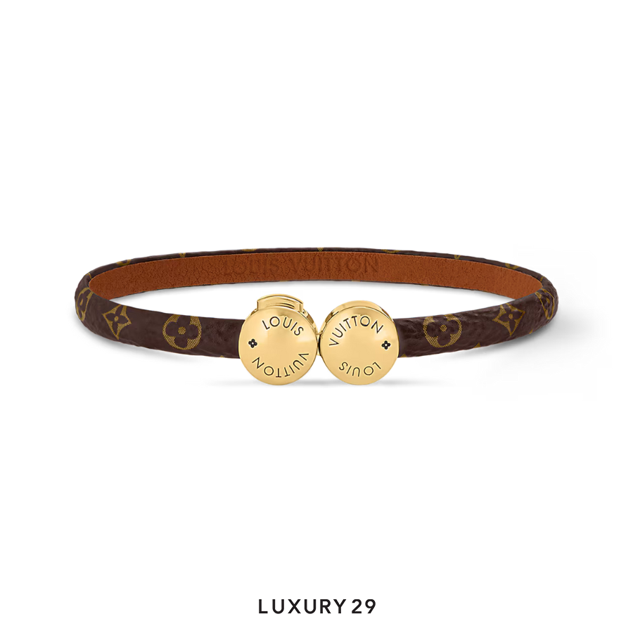 Louis Vuitton LV Historic Mini Monogram Bracelet Brown