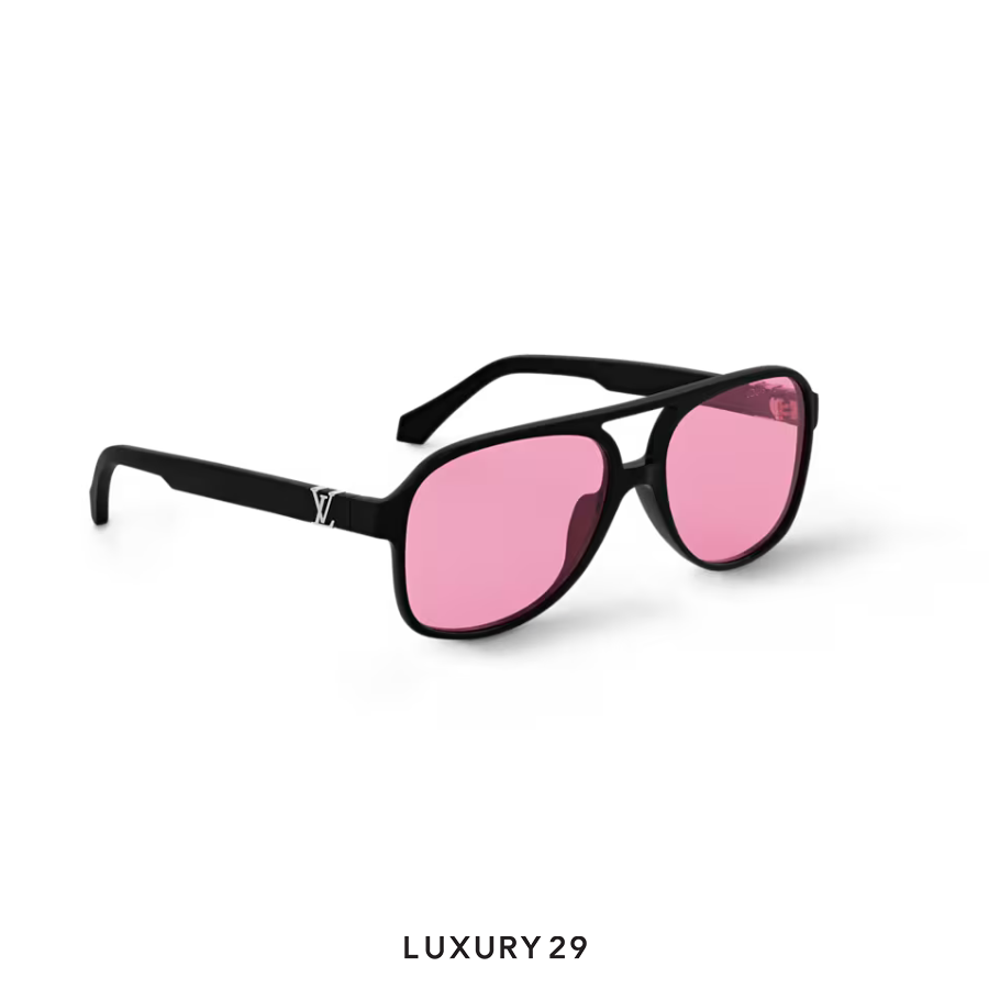 Louis Vuitton LV Hit Sunglasses Pink Lens LOUIS VUITTON