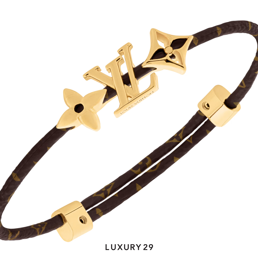 Louis Vuitton LV Iconic Bracelet Brown LOUIS VUITTON