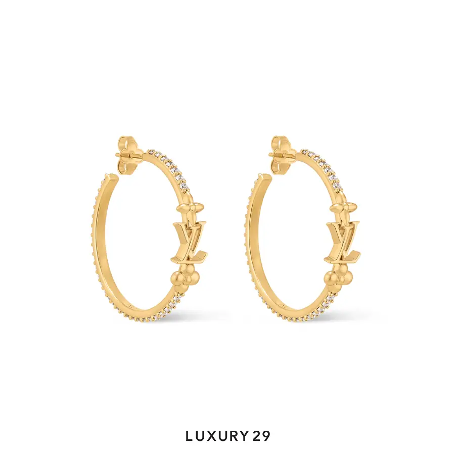 Louis Vuitton LV Iconic Earrings Gold