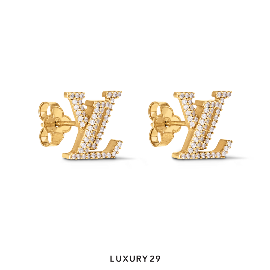 Louis Vuitton LV  Iconic Earrings Gold LOUIS VUITTON