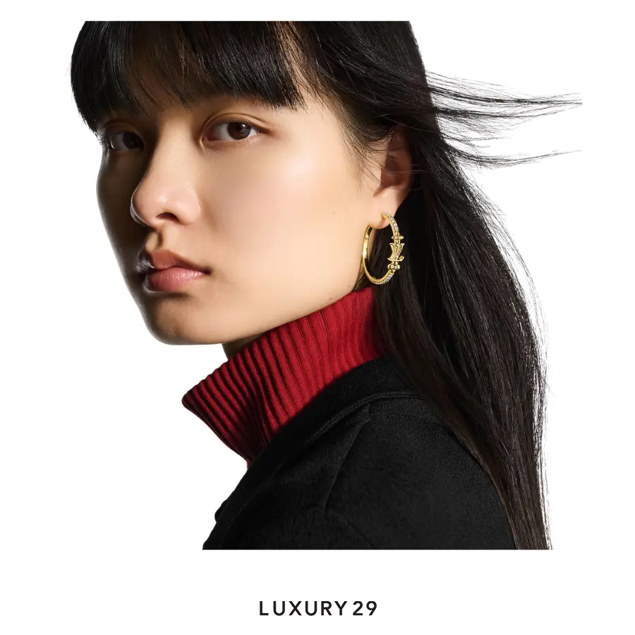 Louis Vuitton LV Iconic Earrings Gold LOUIS VUITTON Luxury29