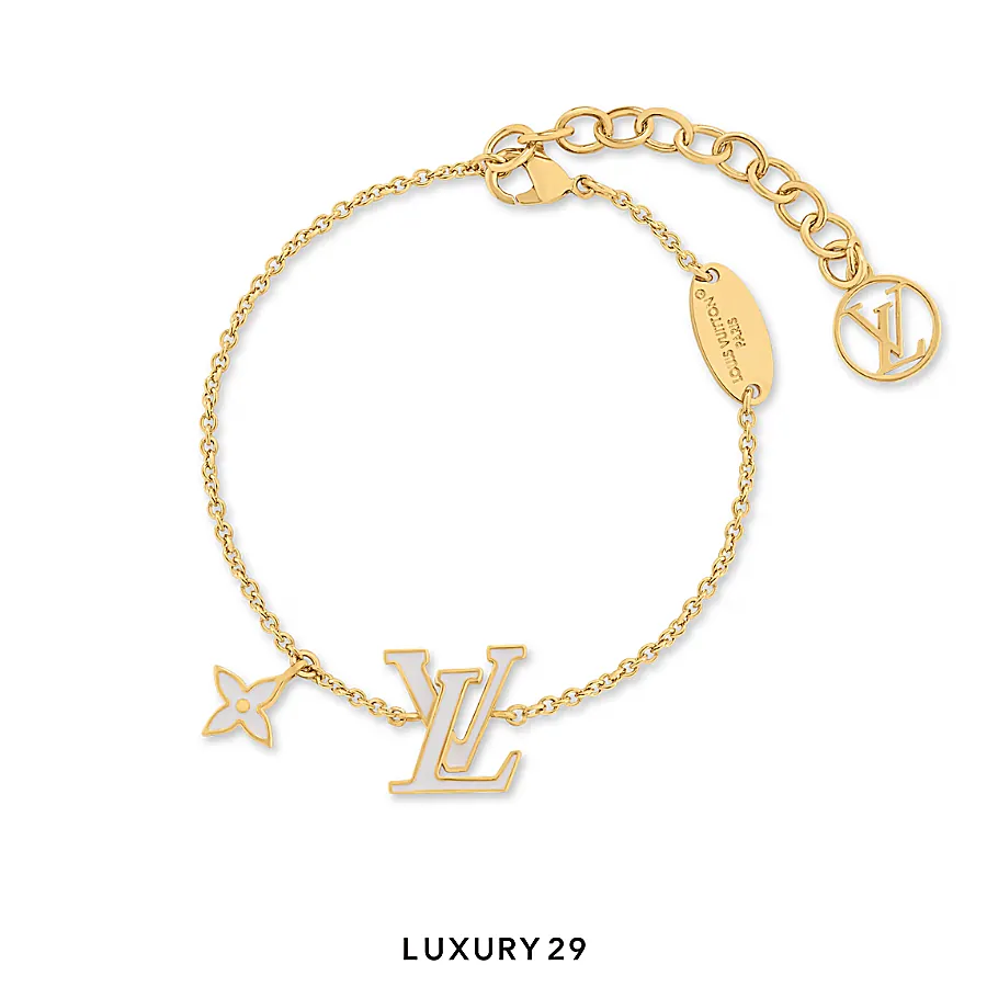 Louis Vuitton LV Iconic Enamel Bracelet White