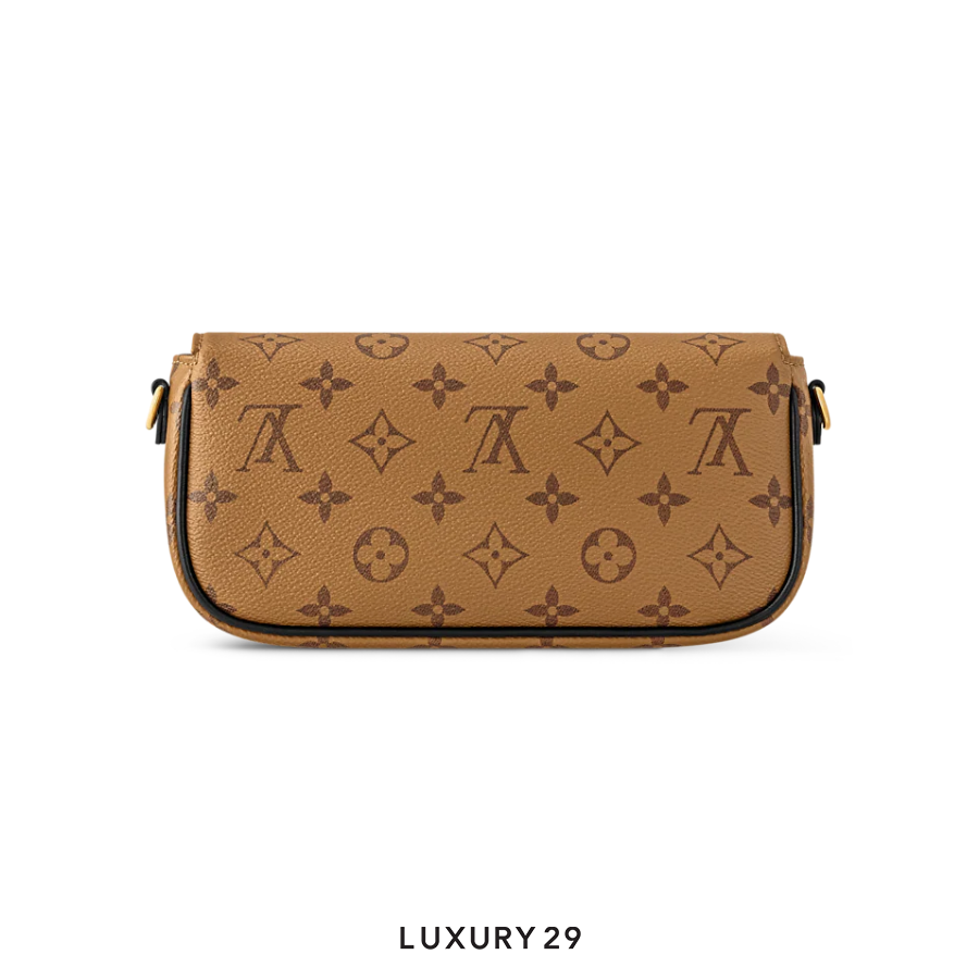 Louis Vuitton LV Ivy Chain Wallet Monogram Reverse Canvas Brown LOUIS VUITTON