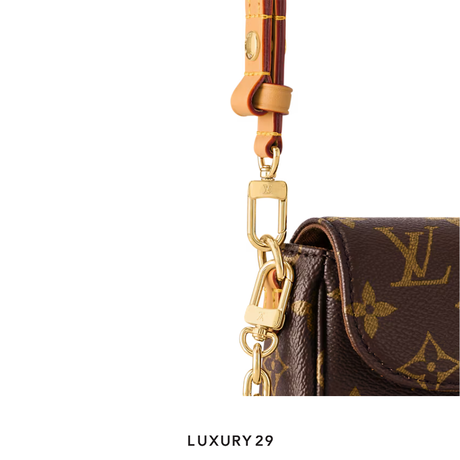 Louis Vuitton LV Ivy Wallet on Chain Bag Monogram Canvas Brown LOUIS VUITTON