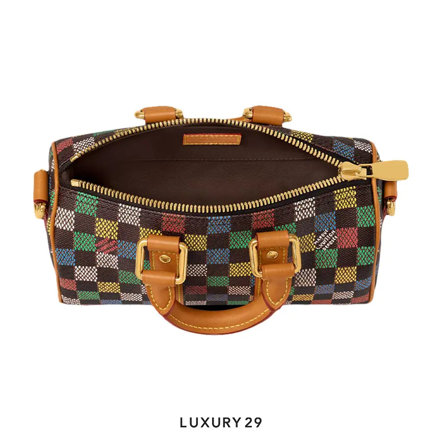 Louis Vuitton LV Keepall Bandouliere 25 Bag Damier Ebene Canvas LOUIS VUITTON