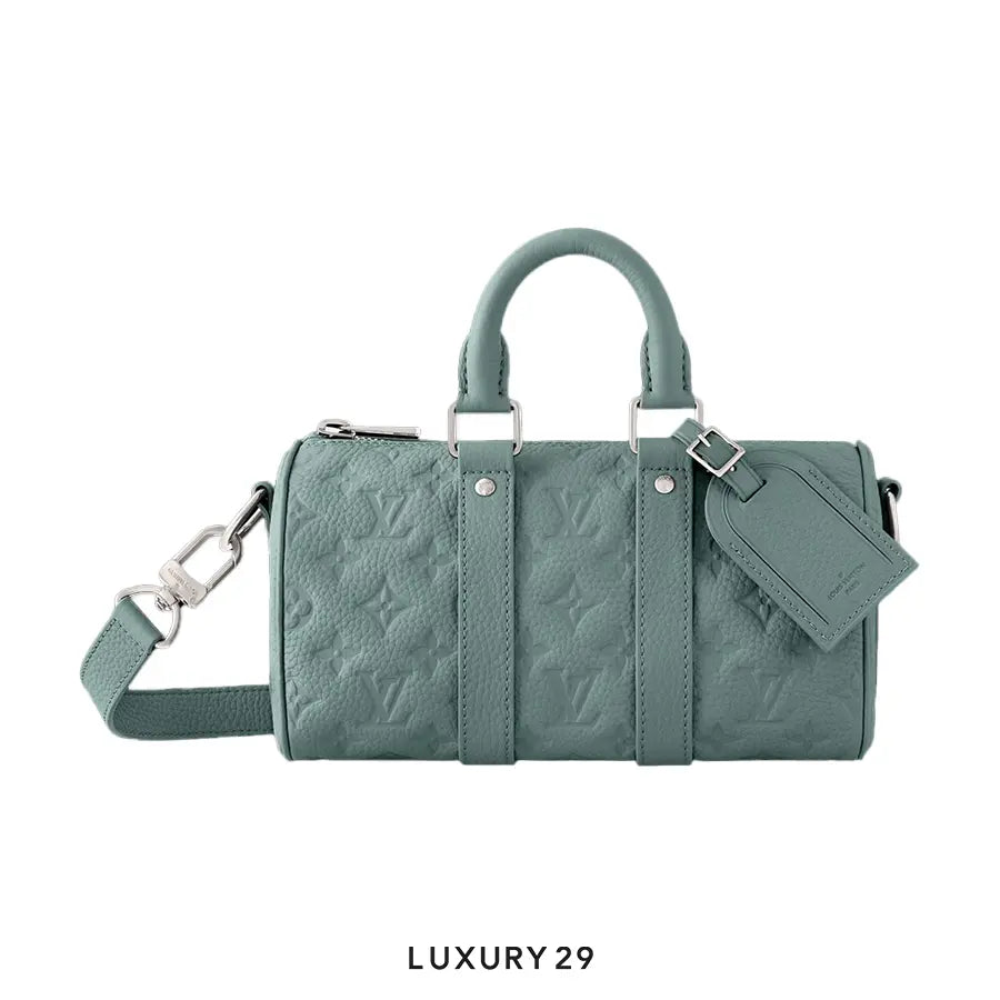 Louis Vuitton LV Keepall Bandouliere 25 Vert deau