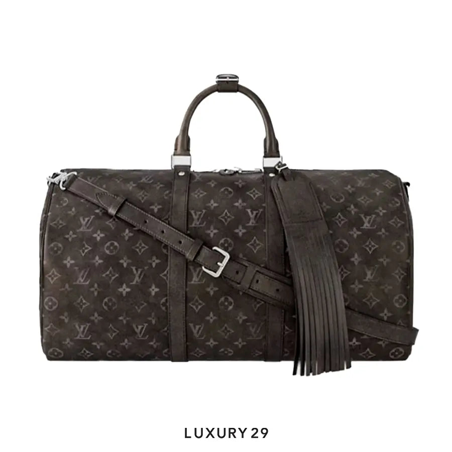 Louis Vuitton LV Keepall Bandouliere 50 Black