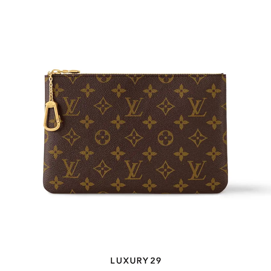 Louis Vuitton LV Key Pouch M canvas Brown - Luxury29