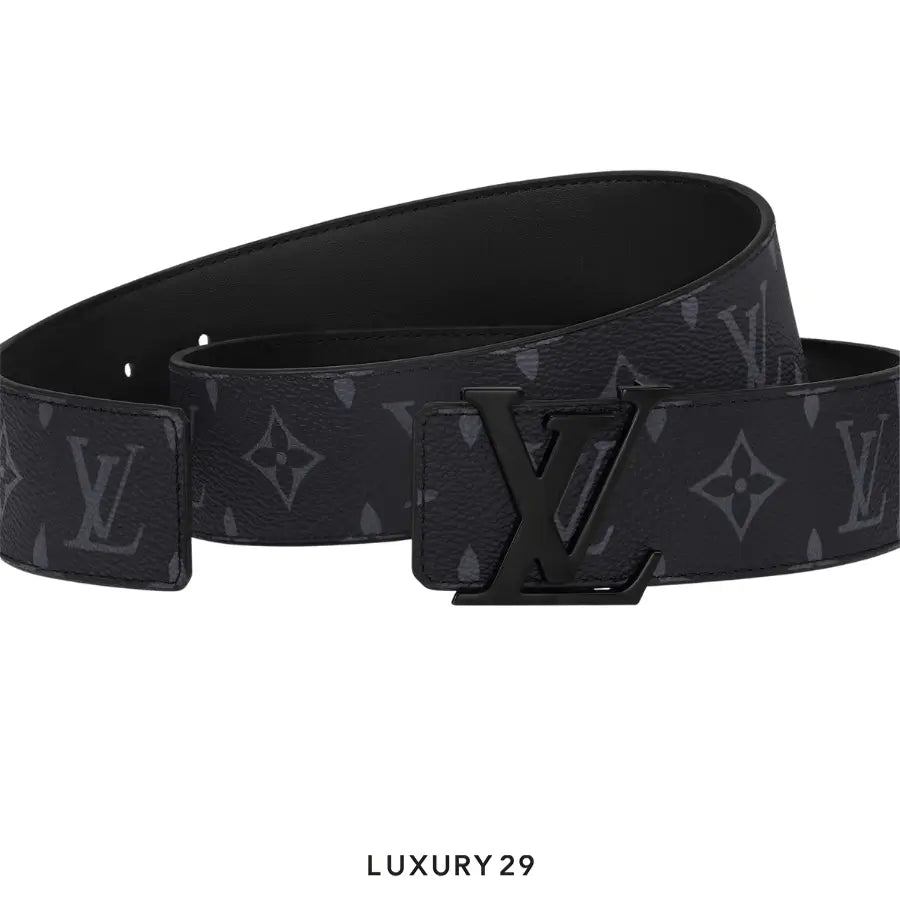 Louis Vuitton LV LV Initiales matte black belt, 40mm width LOUIS VUITTON Luxury29