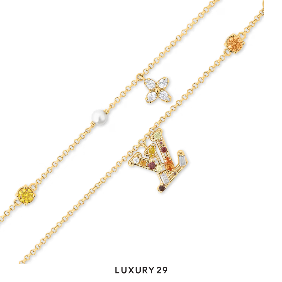 Louis Vuitton LV Lady LV Bracelet Gold LOUIS VUITTON