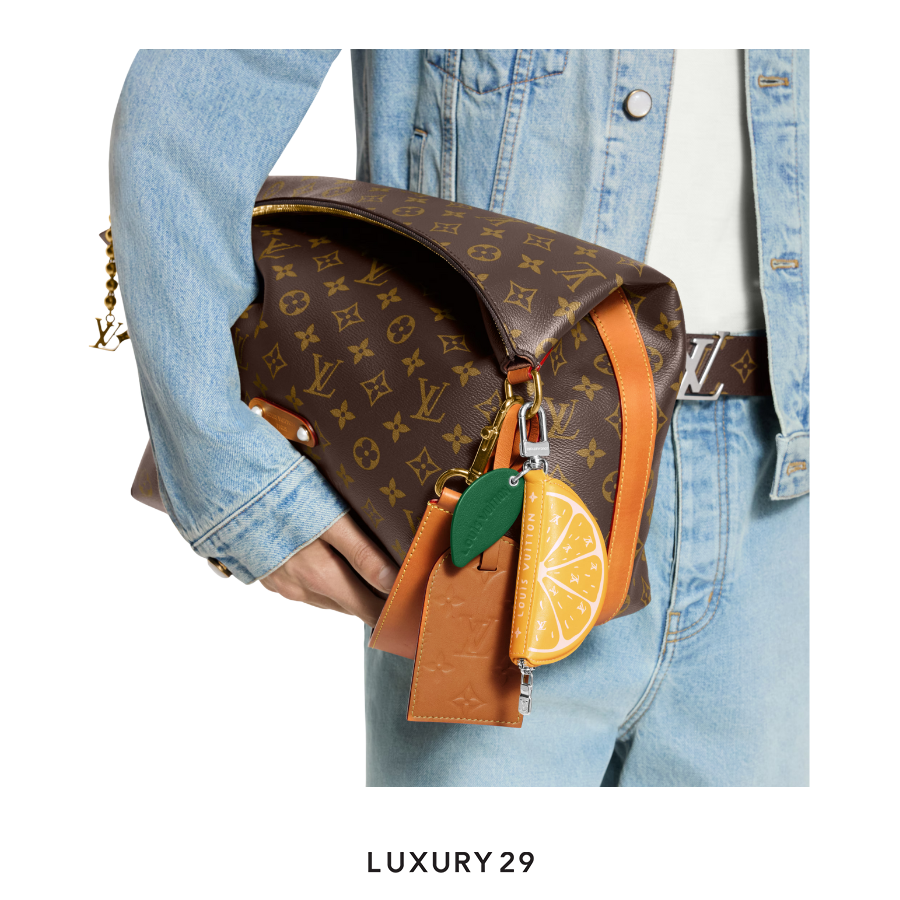 Louis Vuitton LV Lemon Bag Charm Yellow LOUIS VUITTON Luxury29