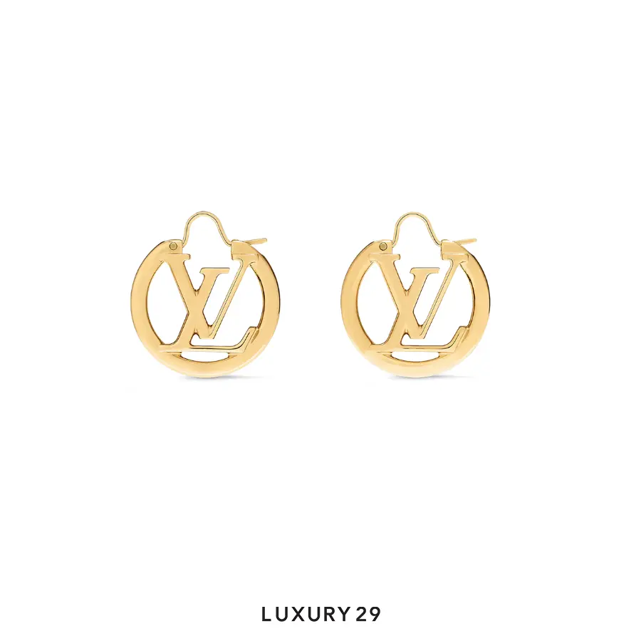Louis Vuitton LV Louise PM Earrings Gold