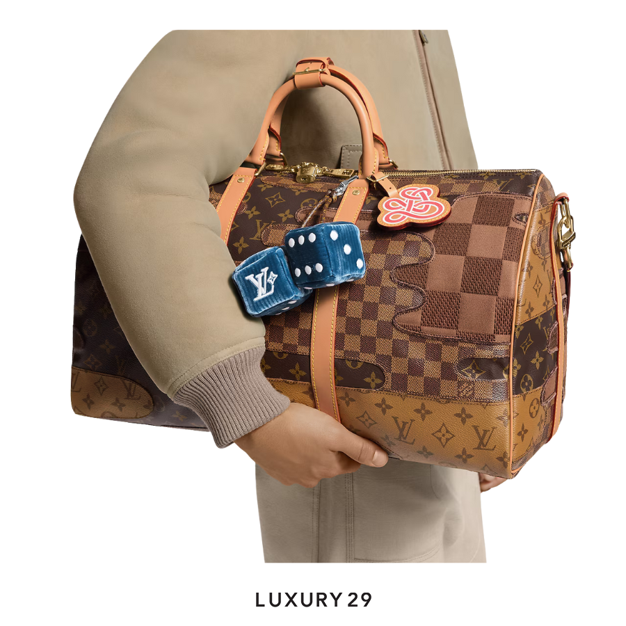 Louis Vuitton LV Lucky Dice bag charm Blue LOUIS VUITTON