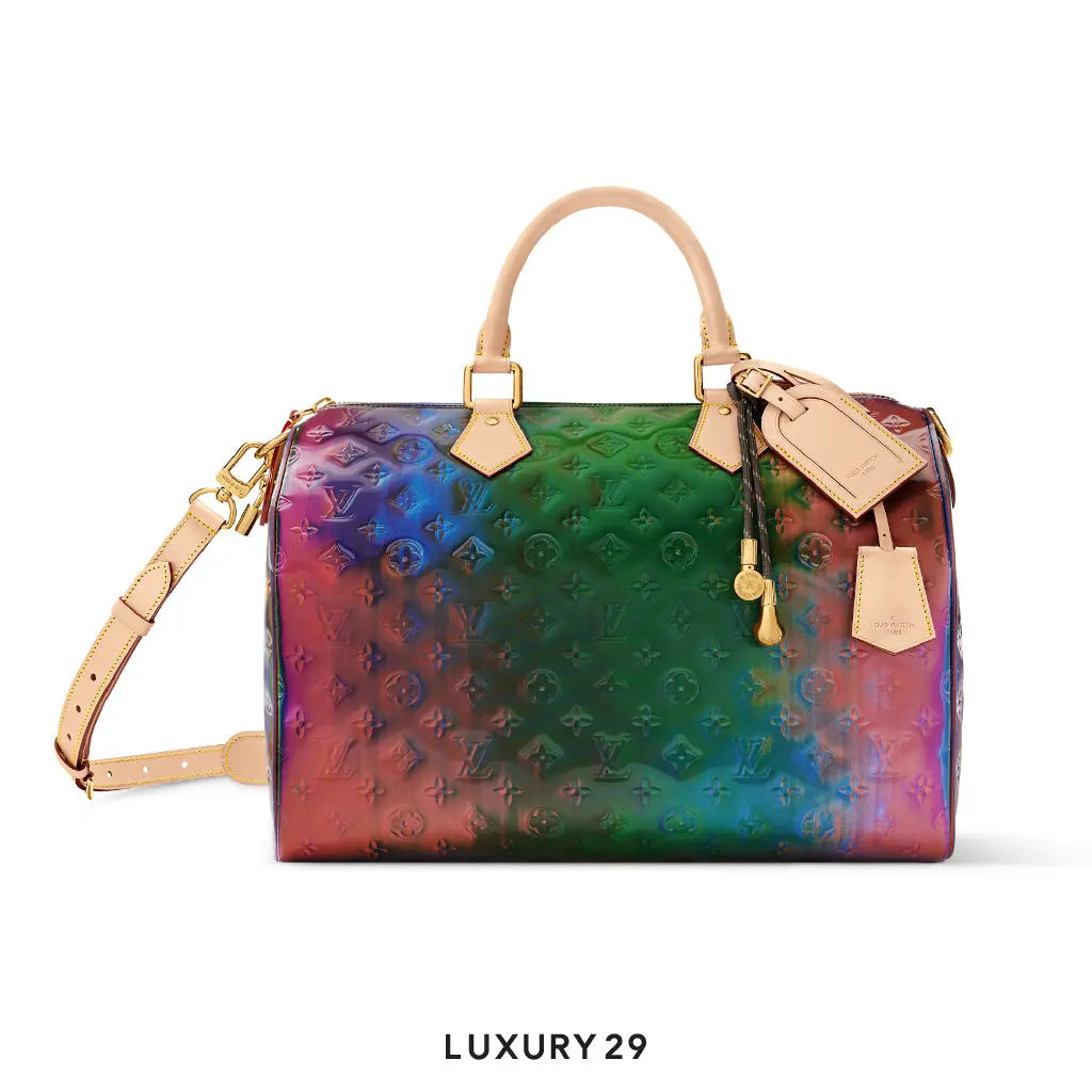 Louis Vuitton LV Monogram Speedy 40 Bandouli re