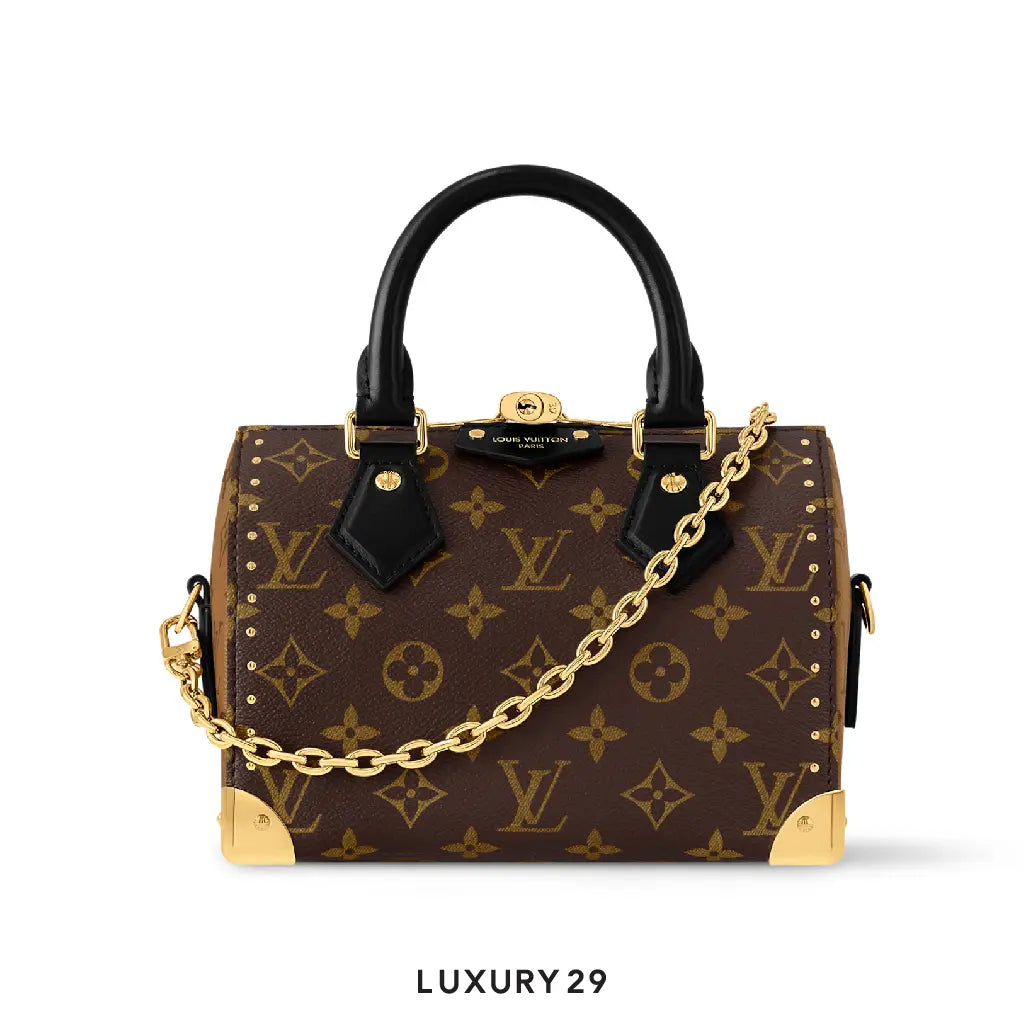 Louis Vuitton LV Monogram  Speedy Trunk 20