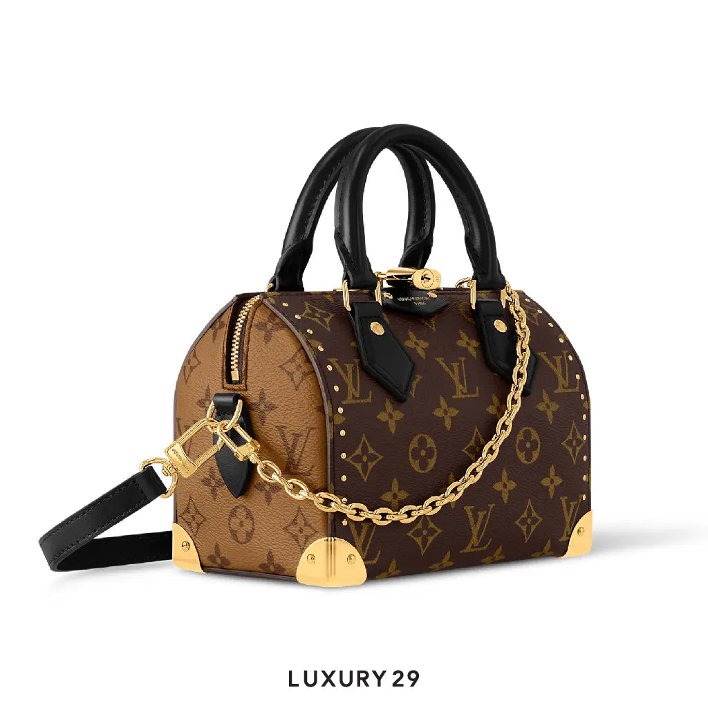 Louis Vuitton LV Monogram  Speedy Trunk 20 LOUIS VUITTON