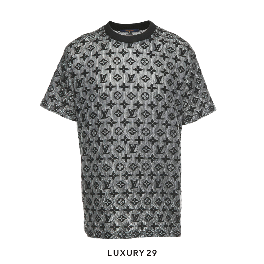 Louis Vuitton LV Monogram T-shirt Black LOUIS VUITTON