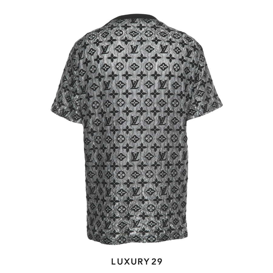 Louis Vuitton LV Monogram T-shirt Black LOUIS VUITTON