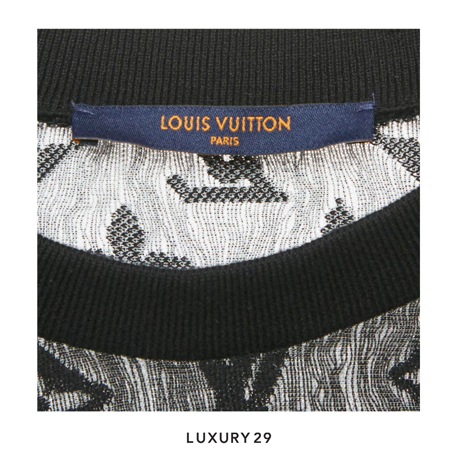 Louis Vuitton LV Monogram T-shirt Black LOUIS VUITTON