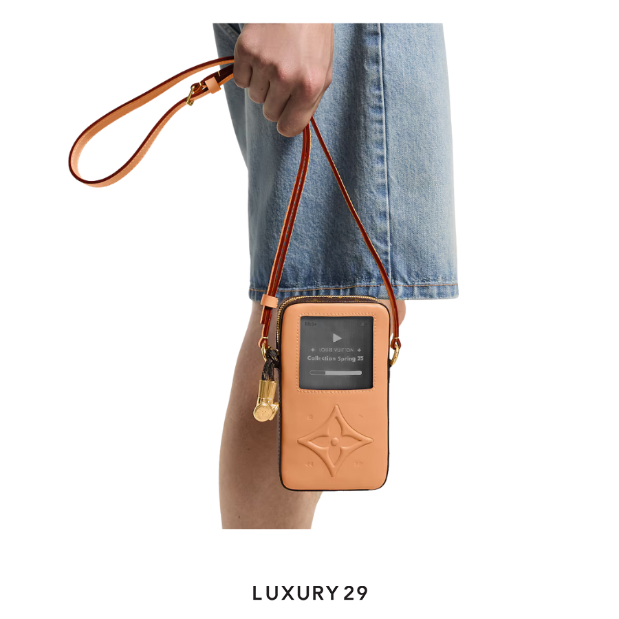 Louis Vuitton LV Music Player Wearable Wallet Brown LOUIS VUITTON