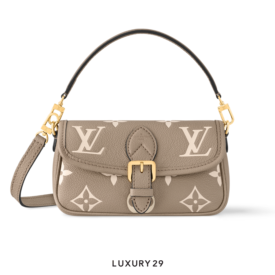 Louis Vuitton LV Nano Diane bag Monogram Canvas Turtledove Beige/Cream LOUIS VUITTON Luxury29