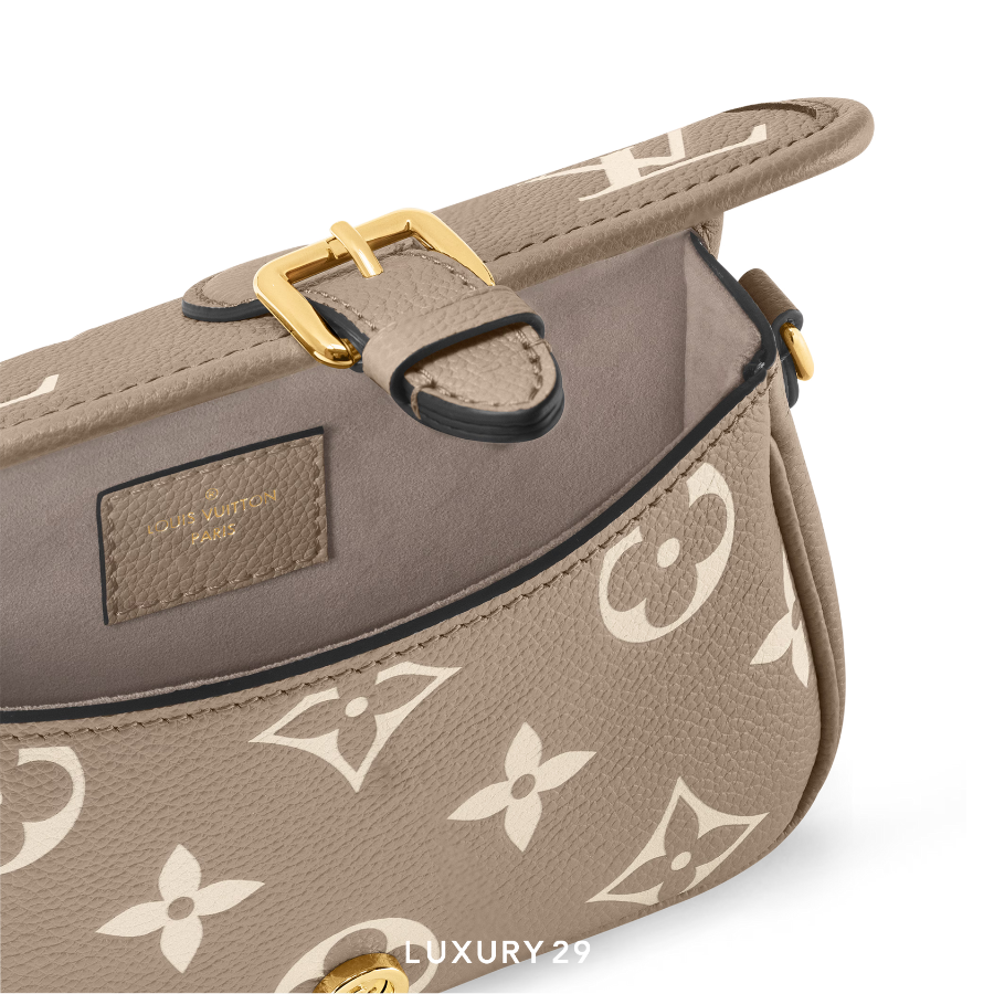 Louis Vuitton LV Nano Diane bag Monogram Canvas Turtledove Beige/Cream LOUIS VUITTON Luxury29