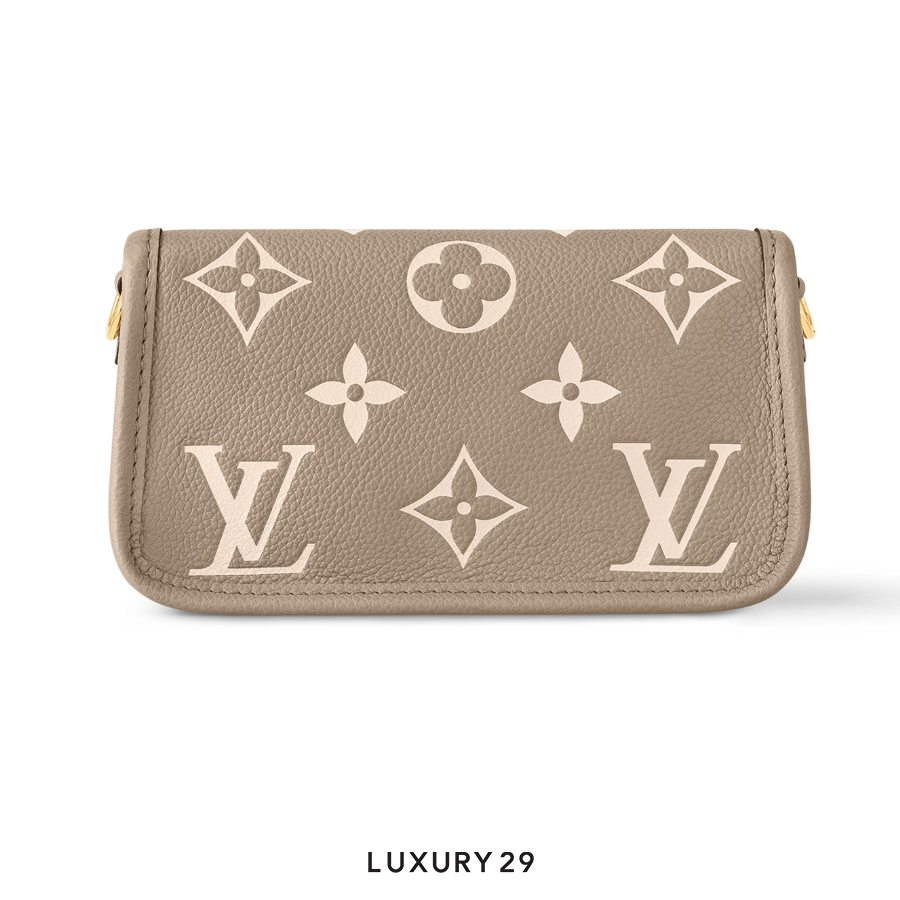 Louis Vuitton LV Nano Diane bag Monogram Canvas Turtledove Beige/Cream LOUIS VUITTON Luxury29