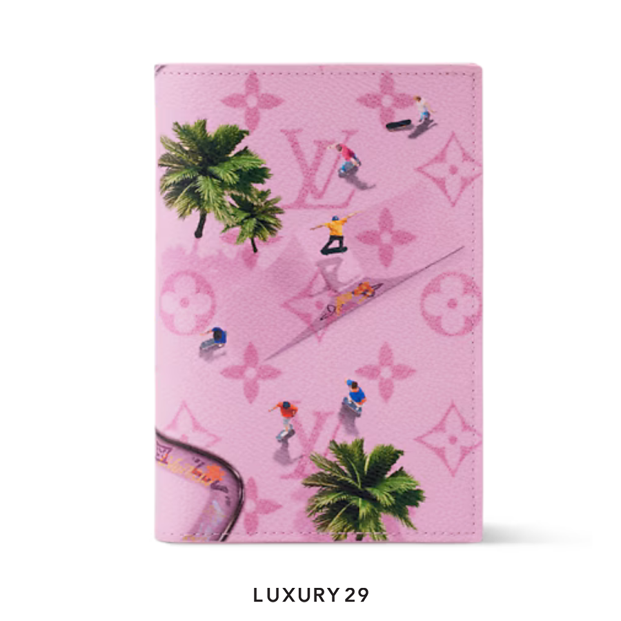 Louis Vuitton LV Passport Cover Exclusive Online Pre-launch Pink LOUIS VUITTON