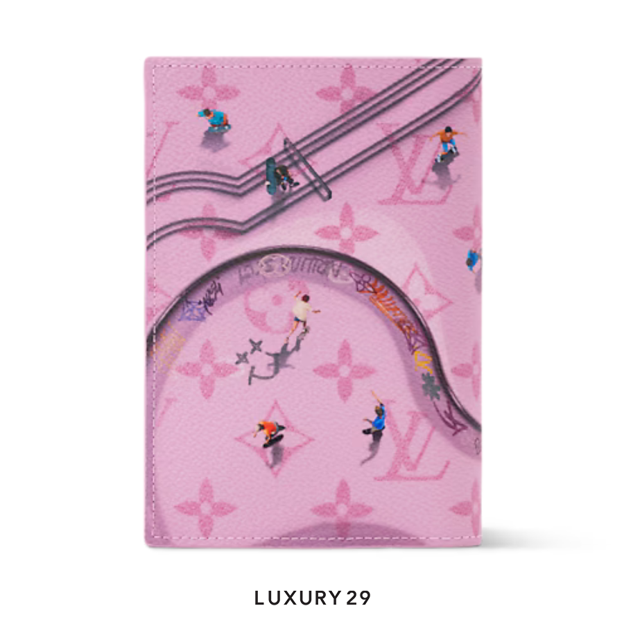 Louis Vuitton LV Passport Cover Exclusive Online Pre-launch Pink LOUIS VUITTON