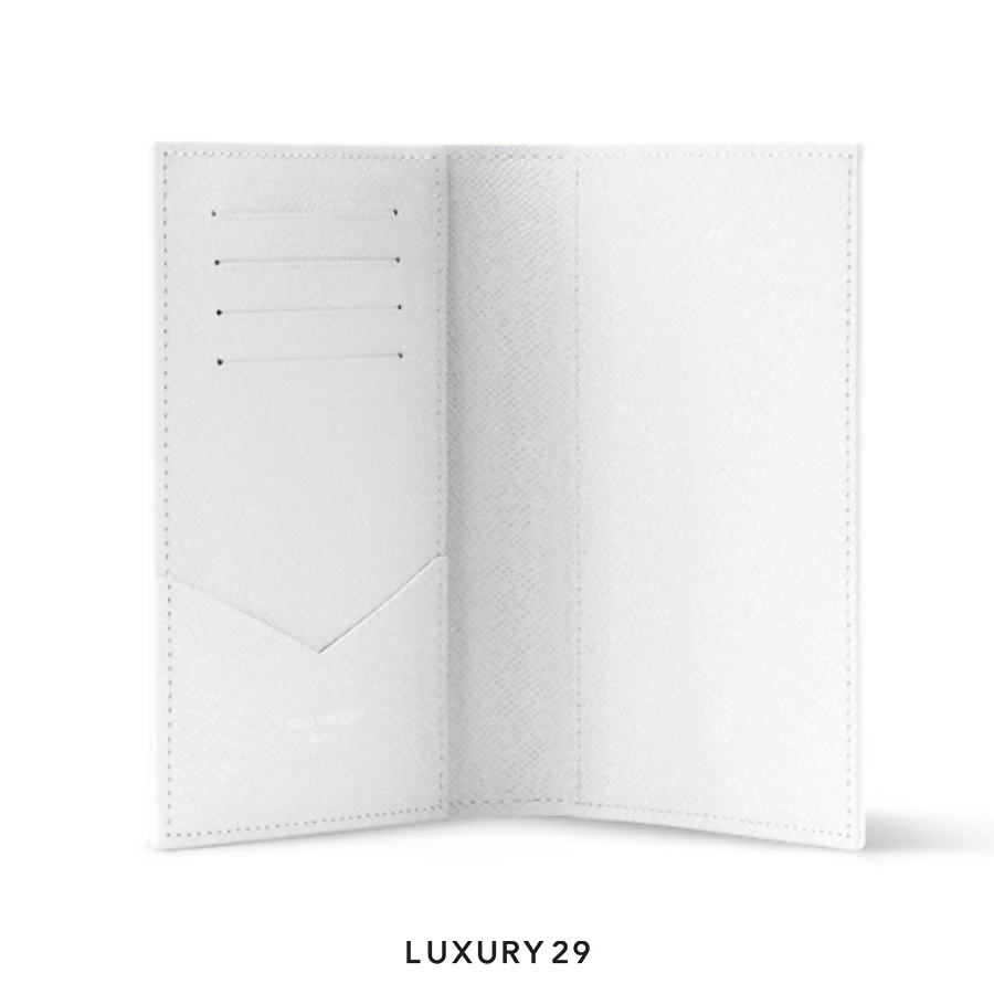 Louis Vuitton LV Passport Cover Exclusive Online Pre-launch White LOUIS VUITTON