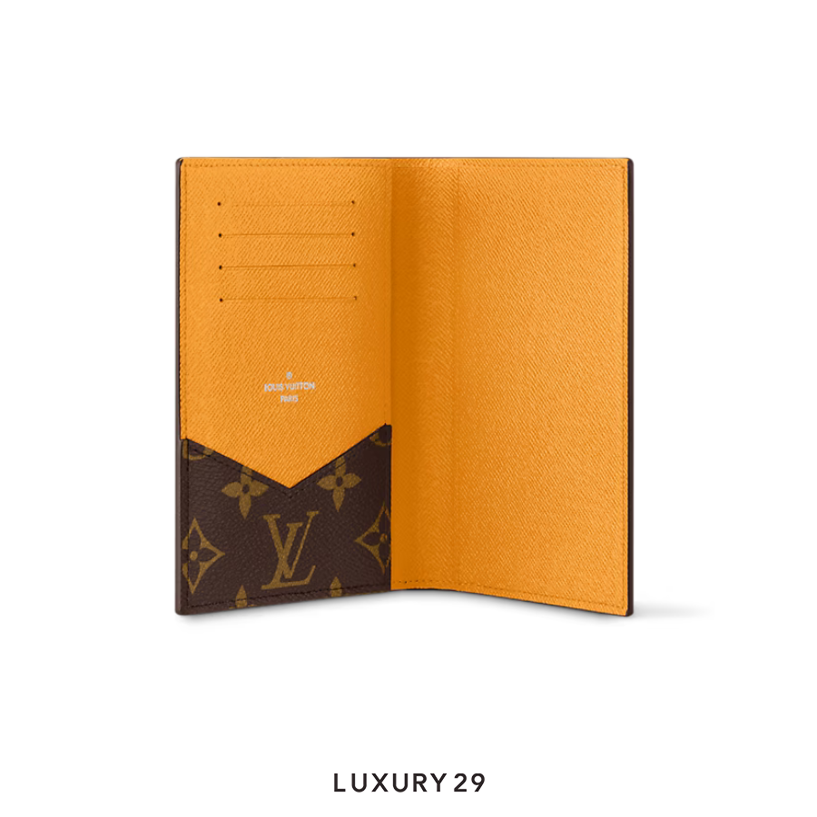 Louis Vuitton LV Passport Cover Safran Yellow LOUIS VUITTON