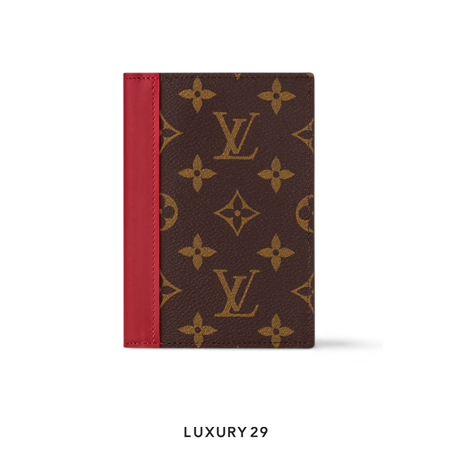 Louis Vuitton LV Passport Cover Sari Red LOUIS VUITTON