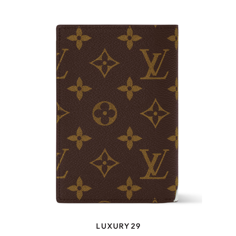 Louis Vuitton LV Passport cover Decorated with cowhide leather LOUIS VUITTON