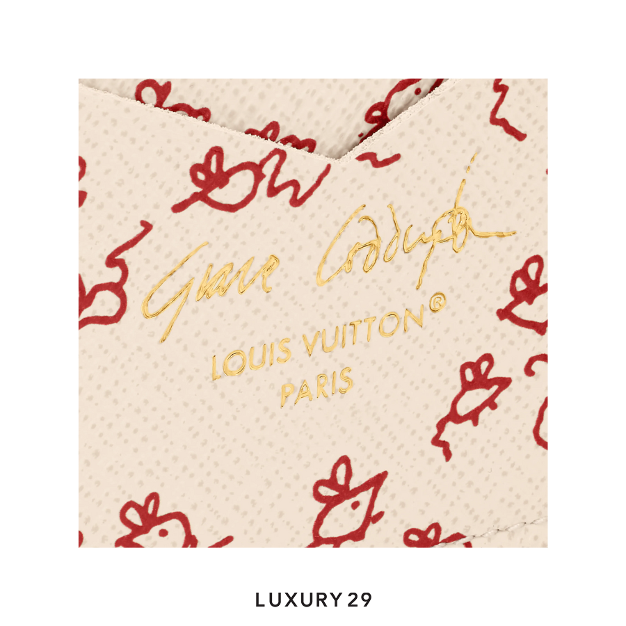 Louis Vuitton LV Passport cover Decorated with cowhide leather LOUIS VUITTON